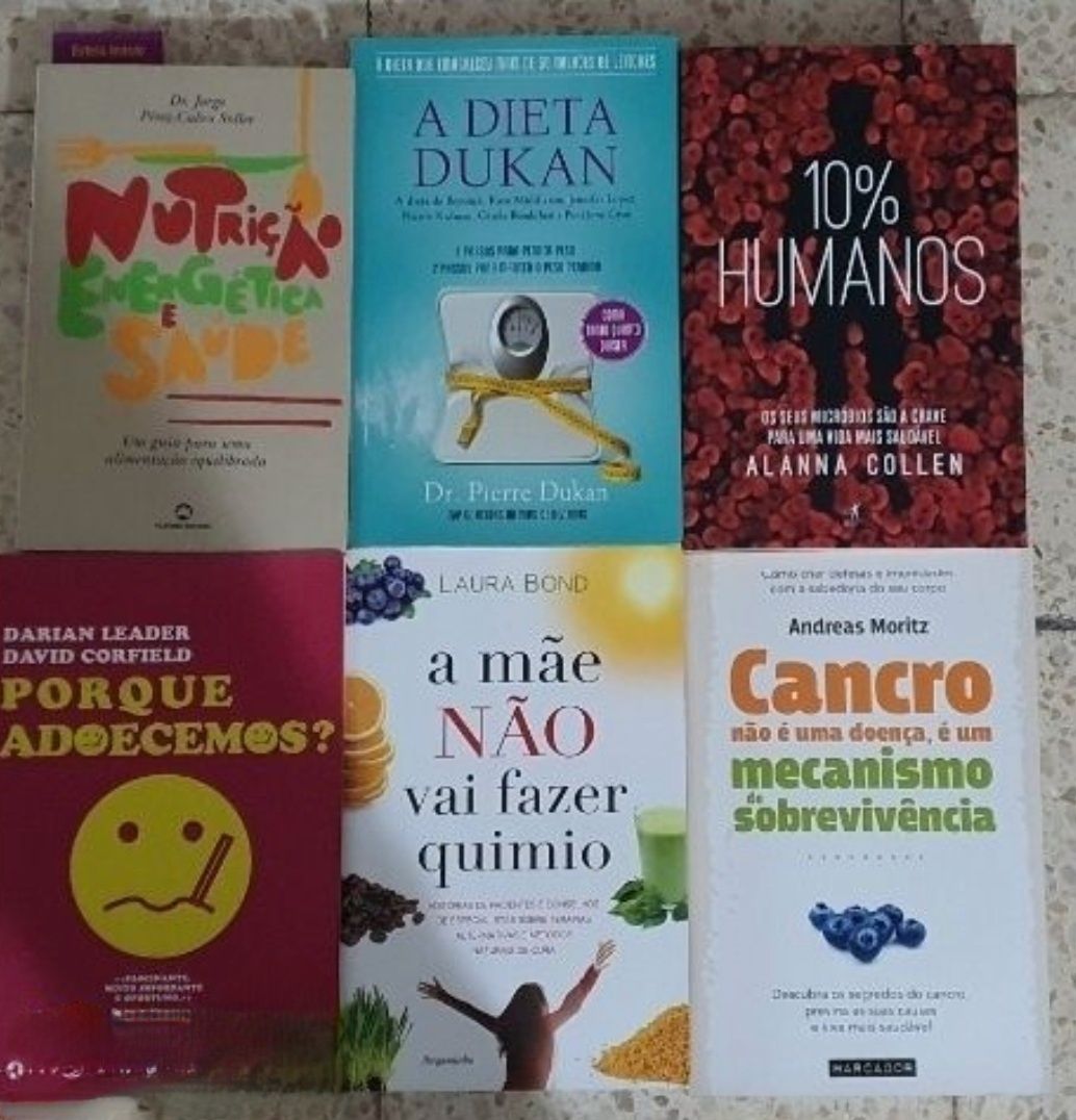 Livros vários saúde, outros