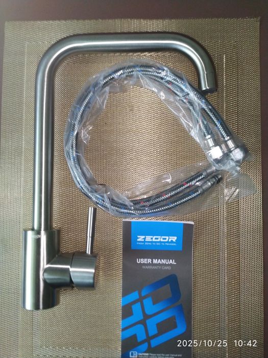 Змішувач для кухні ZEGOR