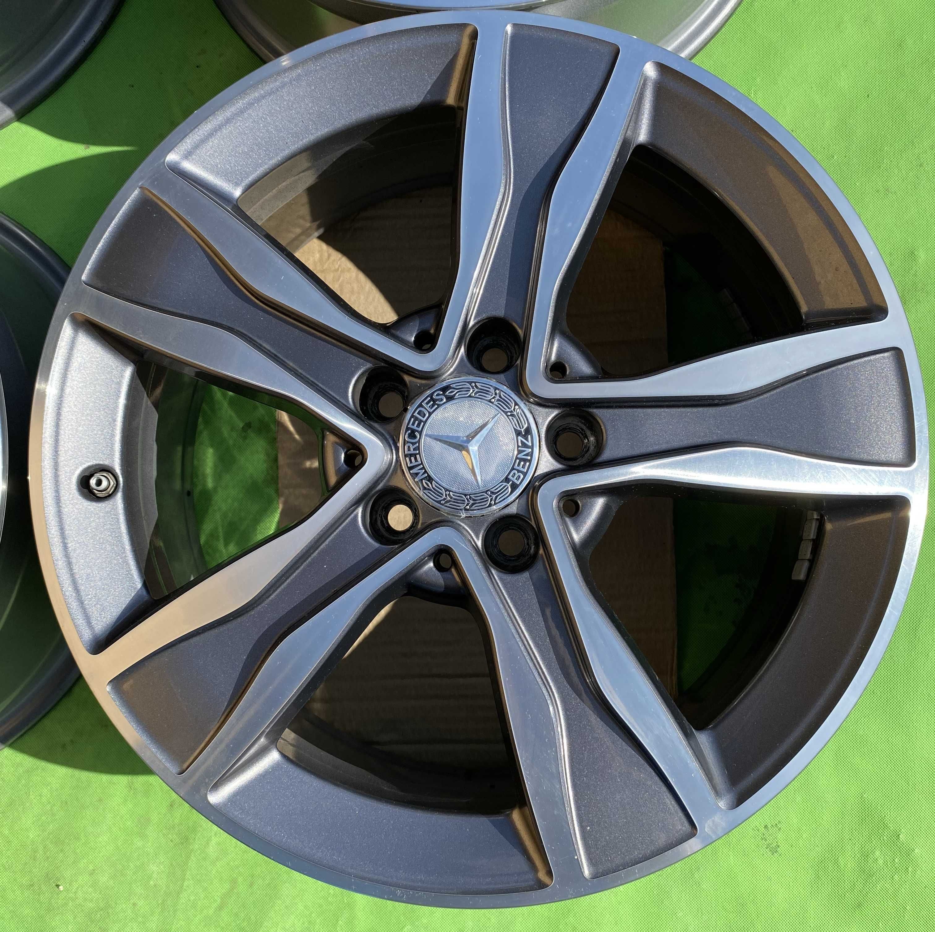 4 x felgi 5x112 7Jx17 ET48 OEM Mercedes 57.1