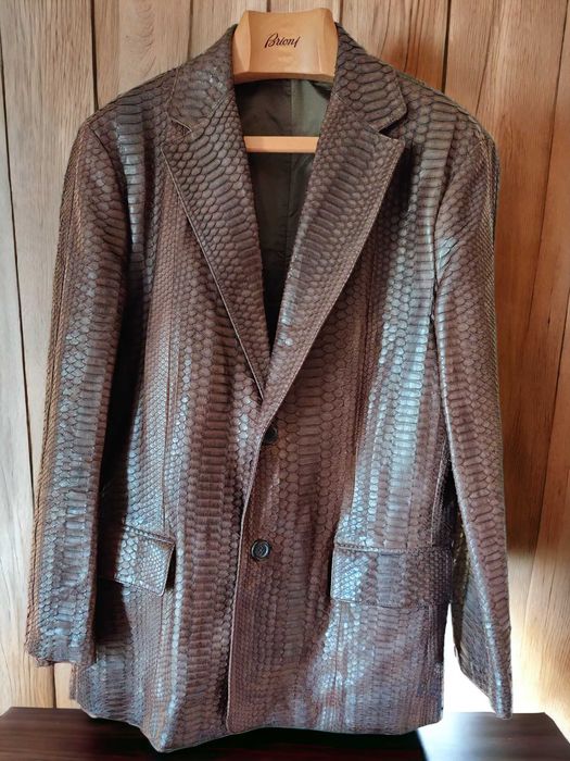 Baldessarini Эксклюзив пиджак из кожи Питона