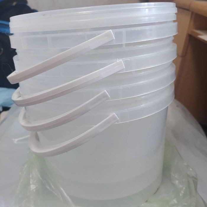 пластикові відра 3 літри коробка бокс харчова тара 0,5  1 літр відро