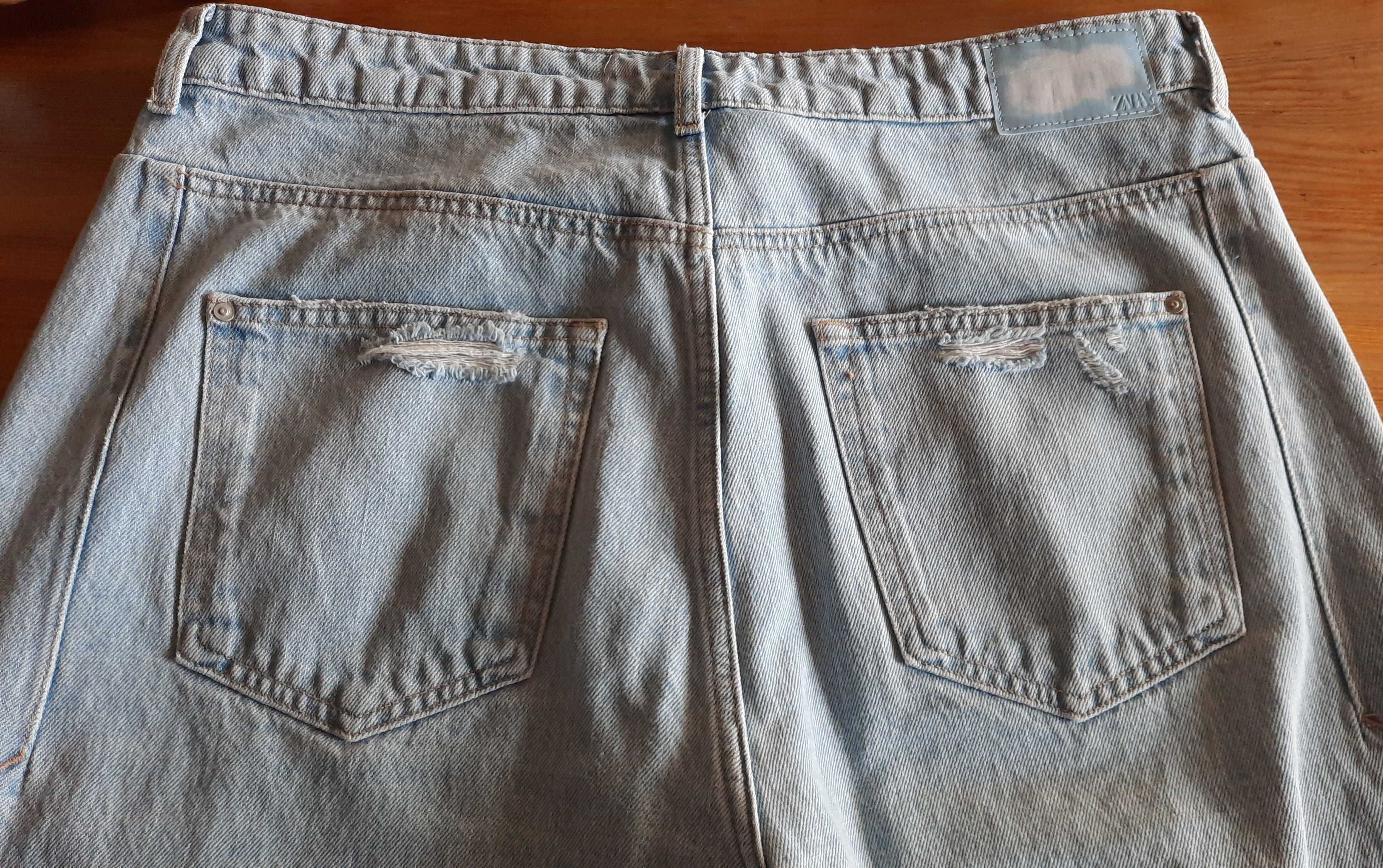 Zara - spodnie jeansowe  44