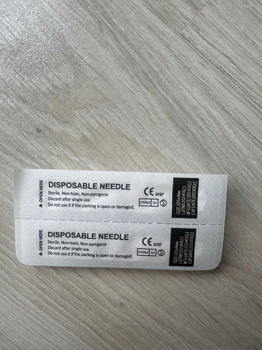 Голка для мезотерапії 32G 4 мм