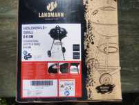 Grill z pokrywą, mobilny, Ø41cm, solidny i markowy Landmann