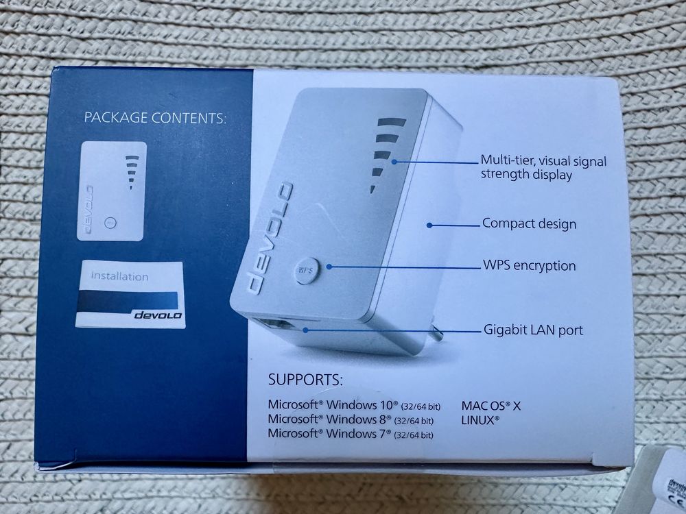 Repetidor Wi-Fi “Devolo”