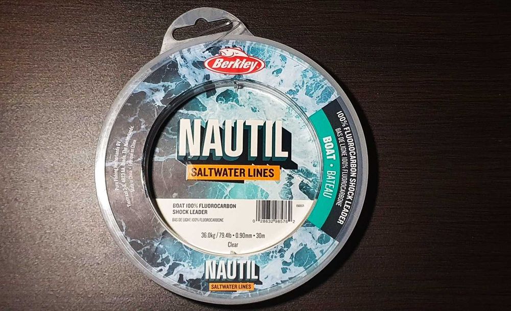 100% Fluorocarbon na szczupaka Berkley NAUTIL 0,90mm 30m