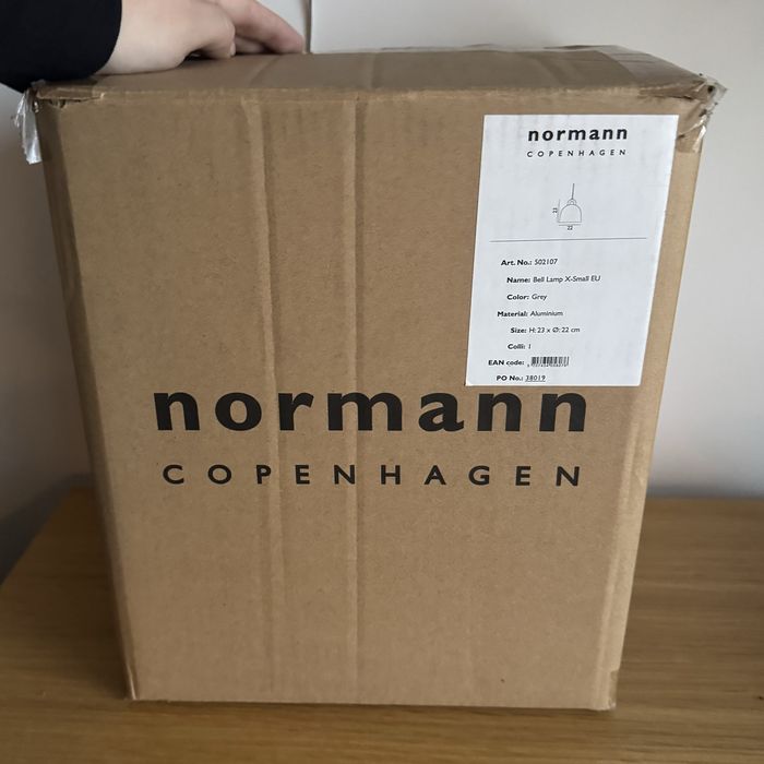 Normann Copenhagen Bell XS lampa wisząca do salonu jadalni x 2 NOWA