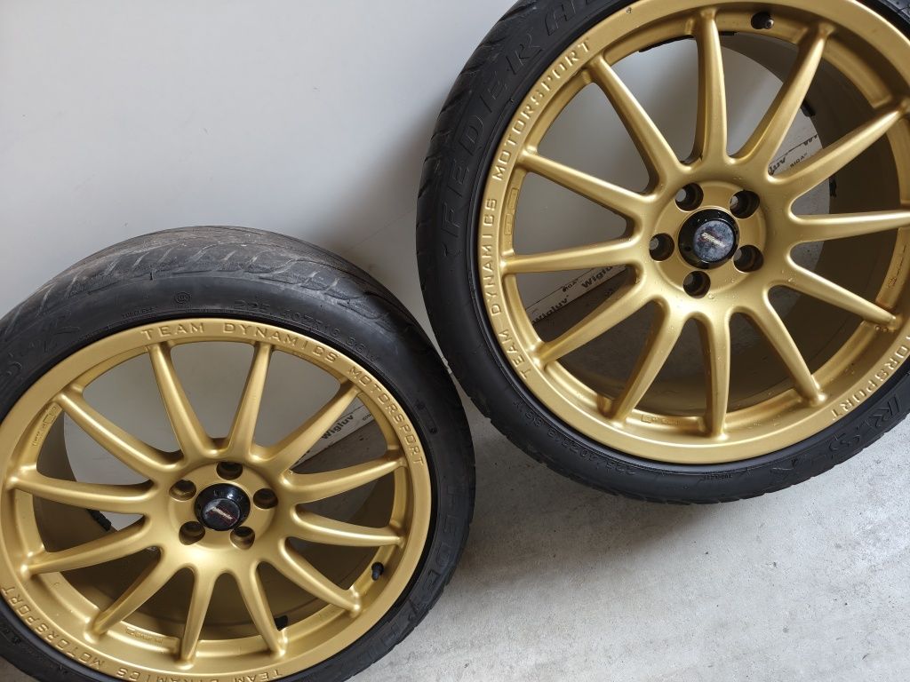 Team Dynamics Motorsport 18x8 5x100 subaru vw