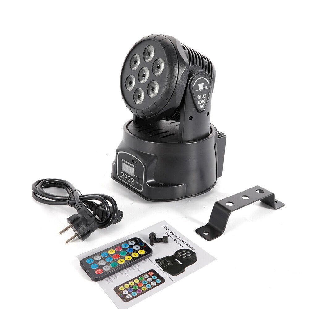 Robo Moving Head Wash Led RGBW NOVO com Comando Wireless