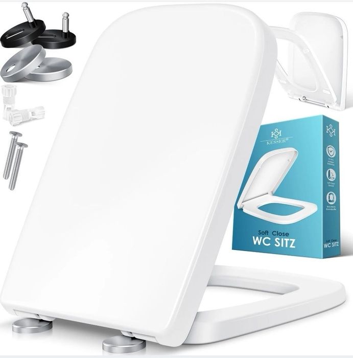 Deska sedesowa KESSER K-WC-1538E biały duroplast
