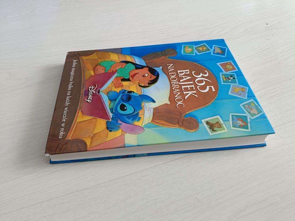 Książka 365 bajek na dobranoc reader's digest
M.in myszka Miki, król l