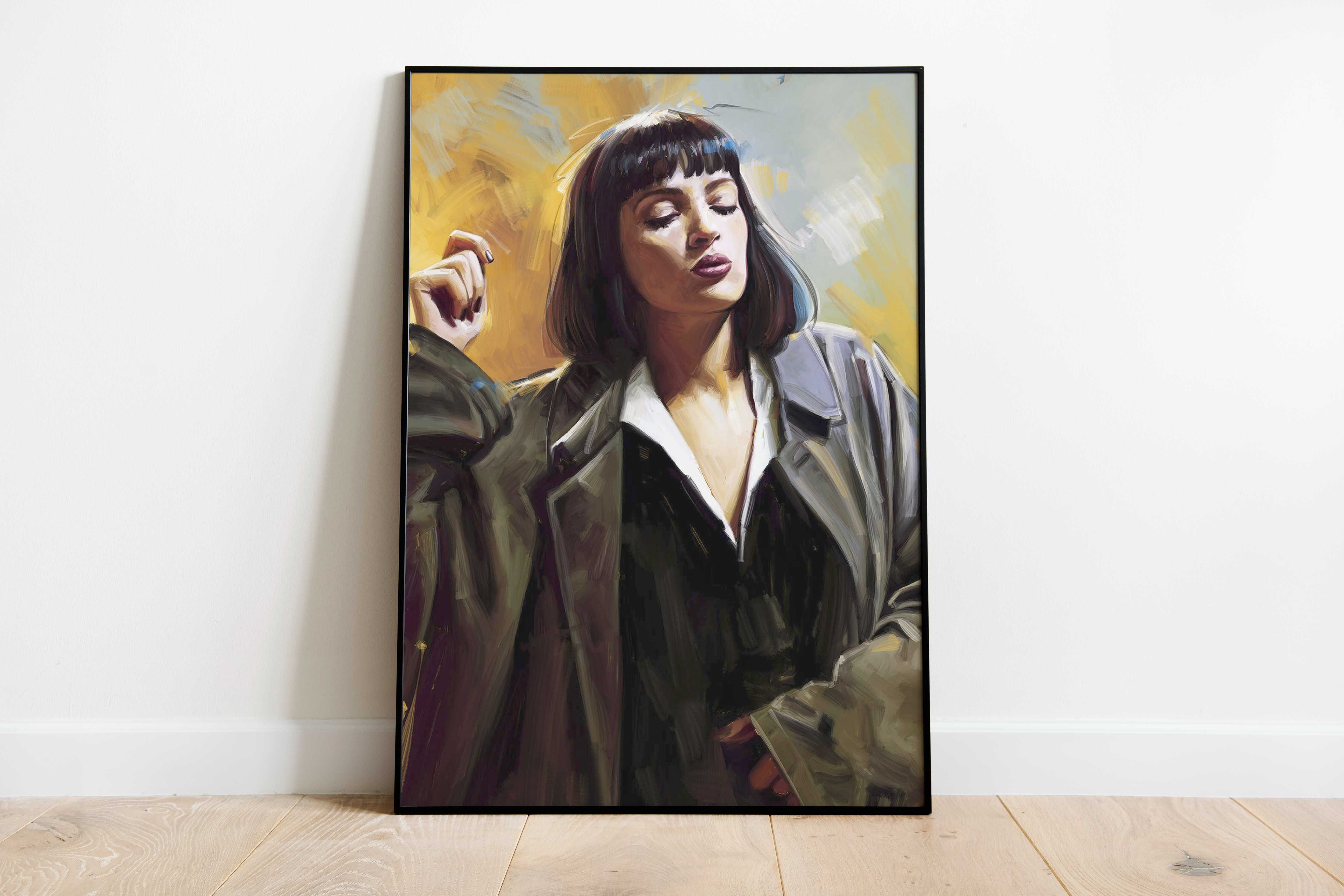 Plakat A3 Mia Wallace, Pulp Fiction