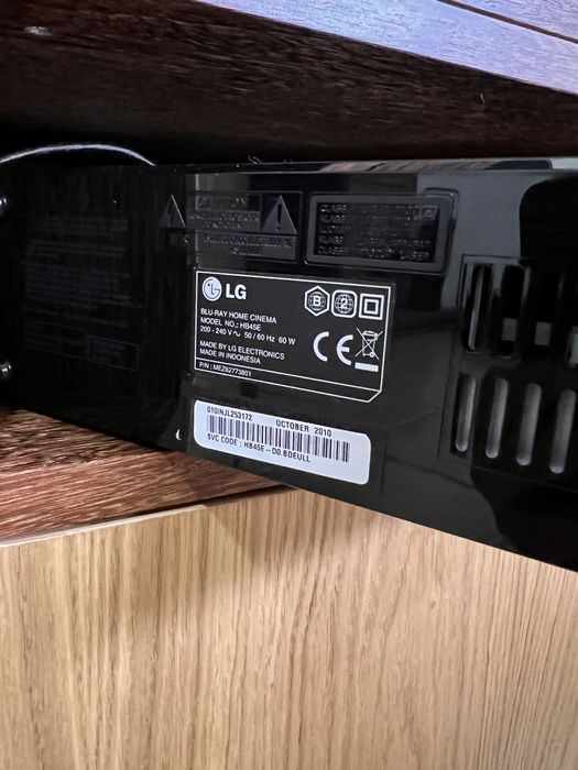 Leitor dvd B-Ray marca LG