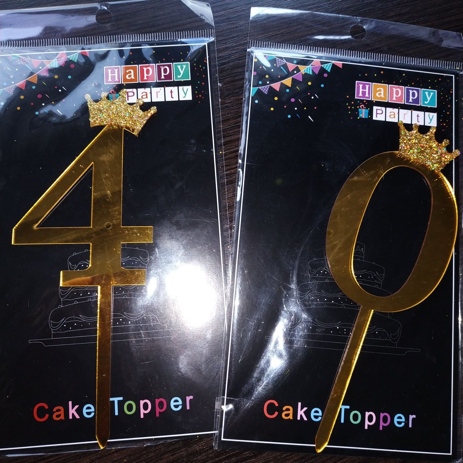 40, топпер, цифра в торт, украшение для торта, сорок лет, день рождени