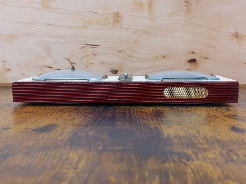 Stacja pogodowa PRL DDR NRD barometr higrometr termometr