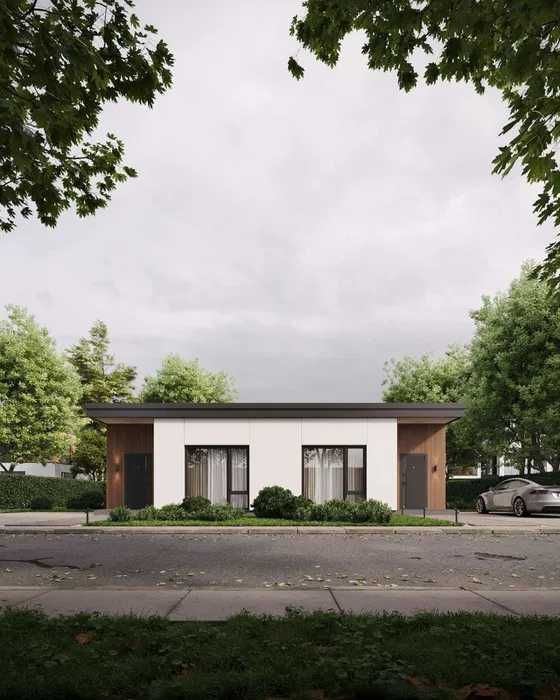 Вітю. Продам від забудовника. Будинок_дуплекс з ремонтом, газ, 79 м2.