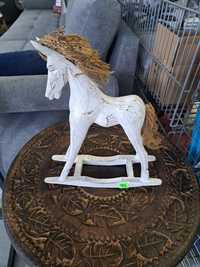 Figurka ozdoba koń konik na biegunach ok 30cm