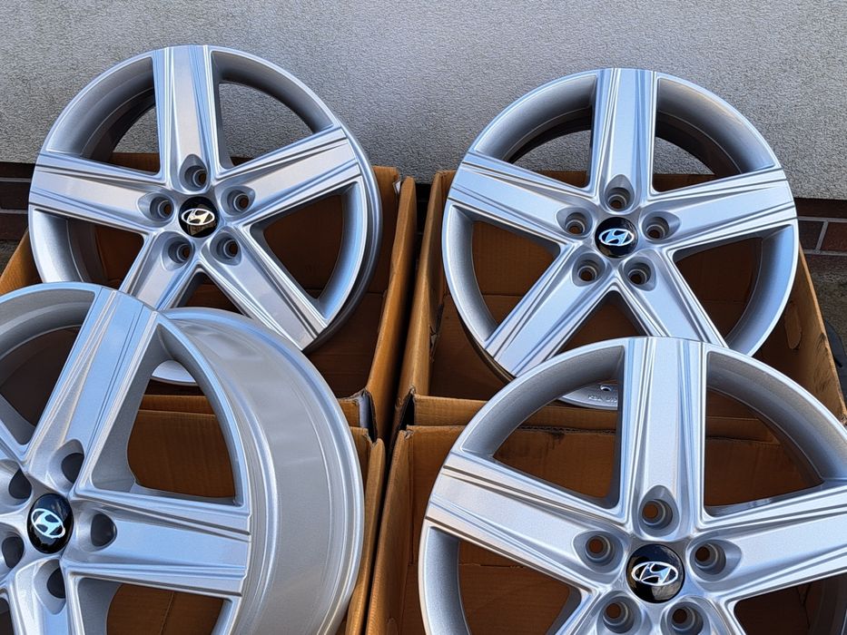 Alufelgi 17 Hyundai 5x114,3 I30 I40 IX20 Ix35 Tucson Kona Elantra #10