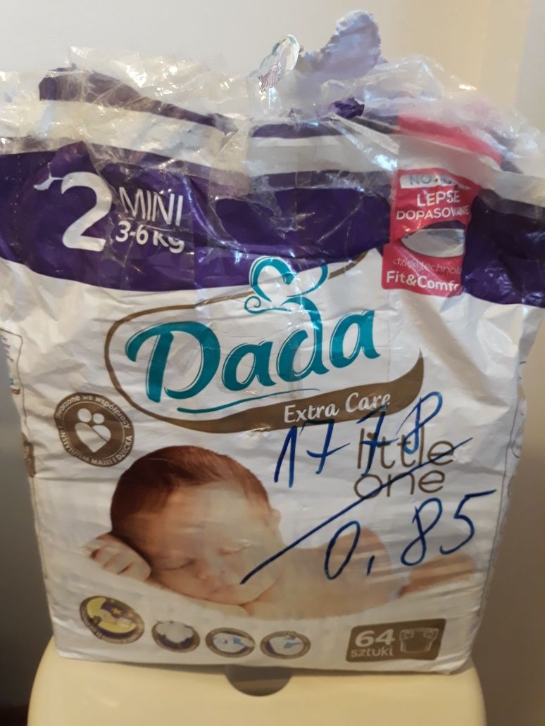 Памперси підгузки для дітей Дада Dada Extra Care 2 MINI (3-6 кг) 38 шт