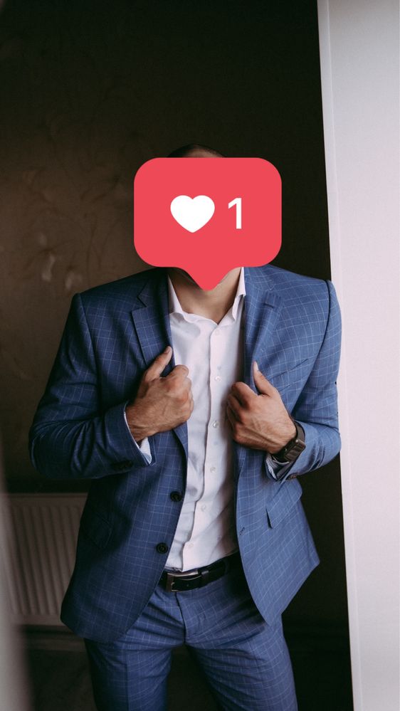 Чоловічий костюм Arber