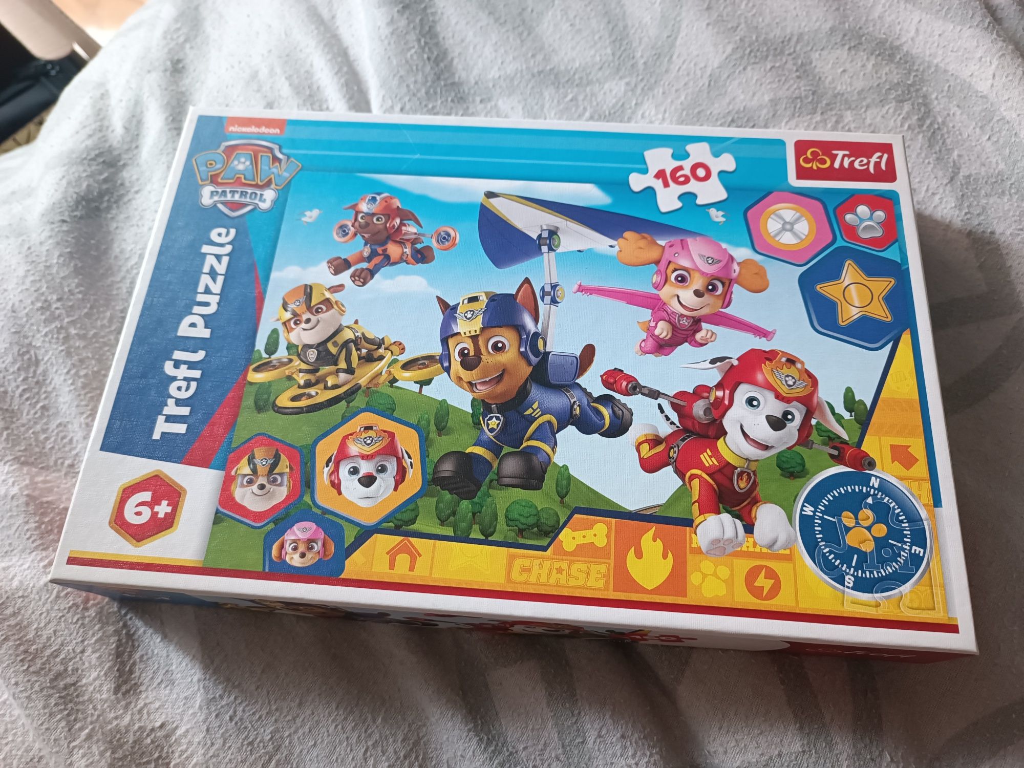 Puzzle Psi Patrol 160 elementów