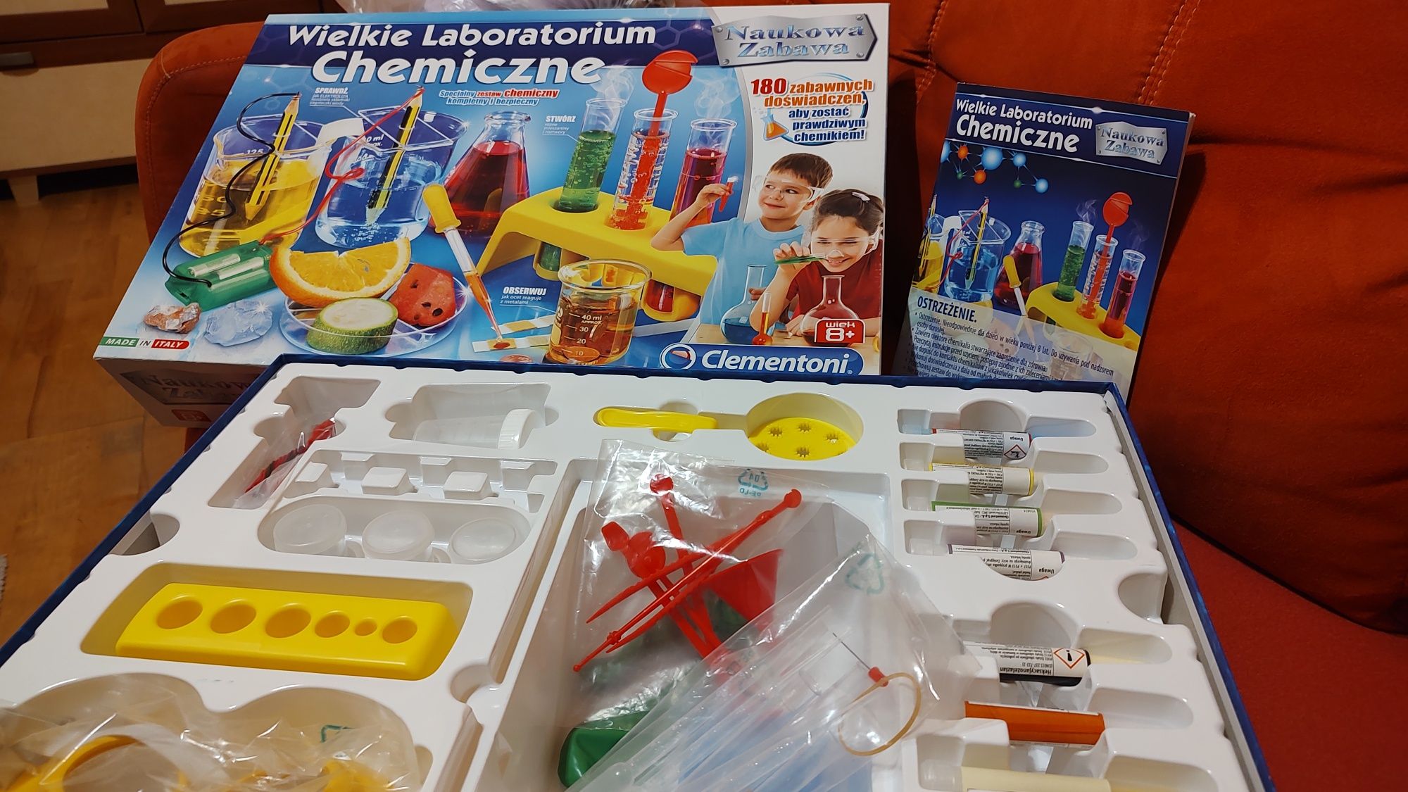 Zestaw Wielkie Laboratorium Chemiczne