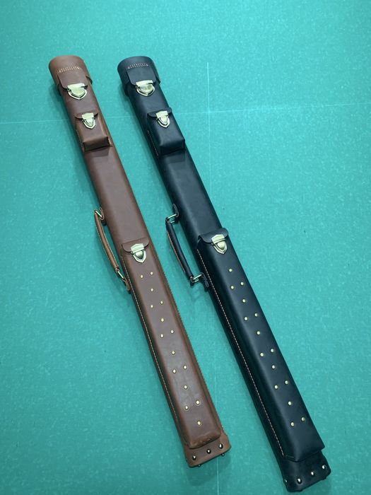 Шкіряний чохол для більярдного кия ручної роботи