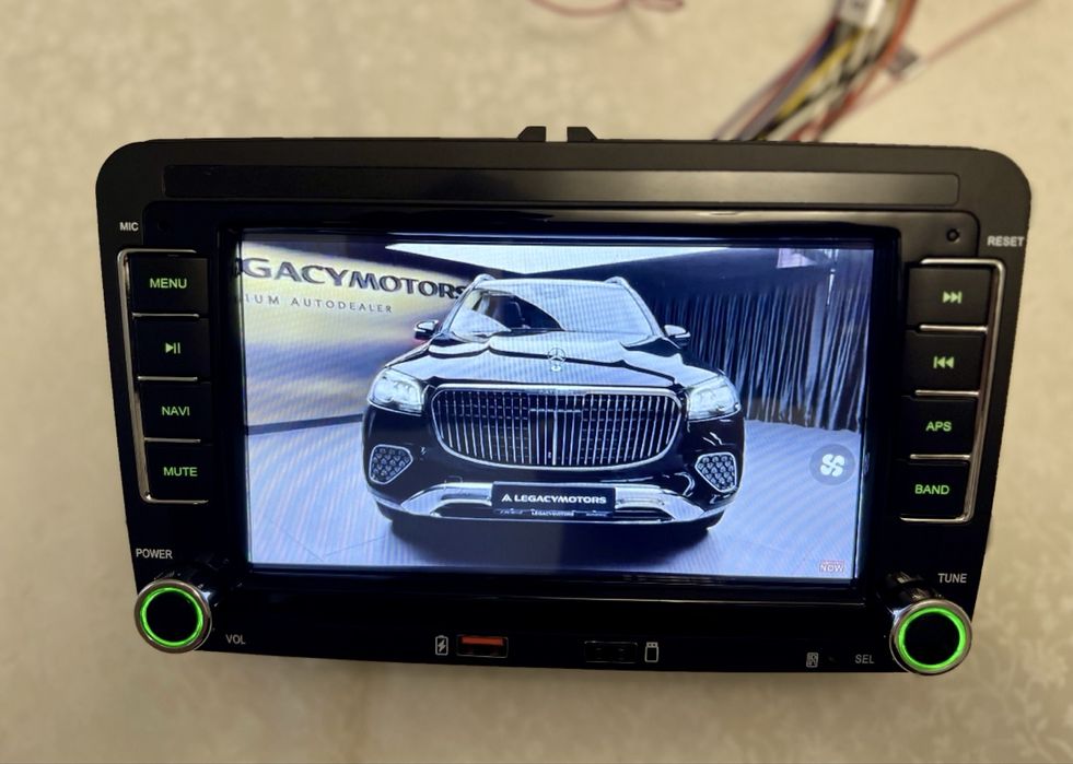 Автомагнітола штатна Volkswagen, Skoda, Seat, фольсваген, шкода 2/32