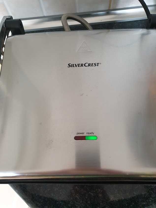 Grill kontaktowy, opiekacz do panini SPM 2000 E2, 2000 W Silvercrest