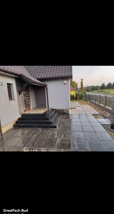 Usługi brukarskie, roboty ziemne,ogrodzenia, tarasy,usługi minikoparką