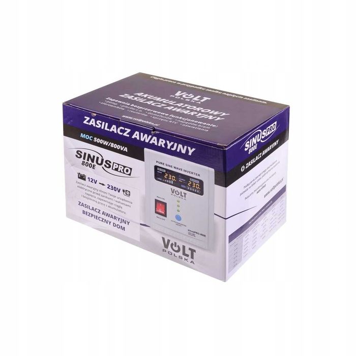 Інвертор Vold Polska 800W ДЖБ ИБП Безперебойник. Инвертор Для котла