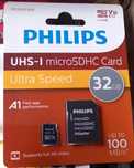 Philips microSD karta pamięci 32GB z adapterem
