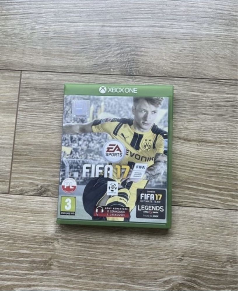 Gra FIFA 17 PL Polska Wersja Xbox One S X Xbox Series X