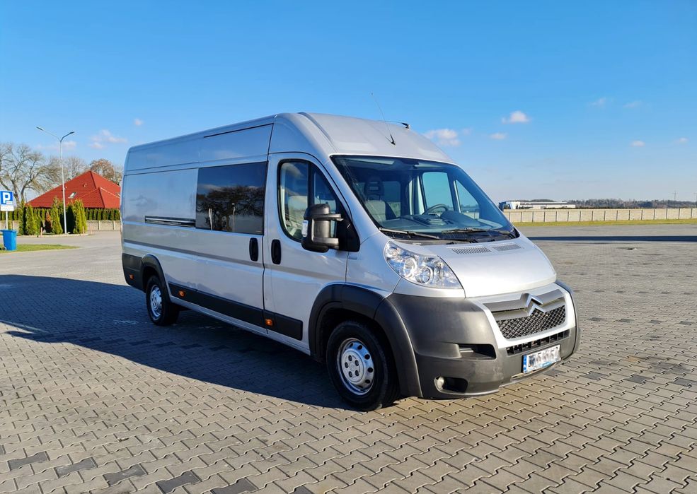 Citroen Jumper 7-os. L4H2 2011r. Silnik 3.0 160 km. Salon Pl