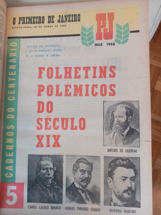 Cadernos do Centenário - O Primeiro de Janeiro