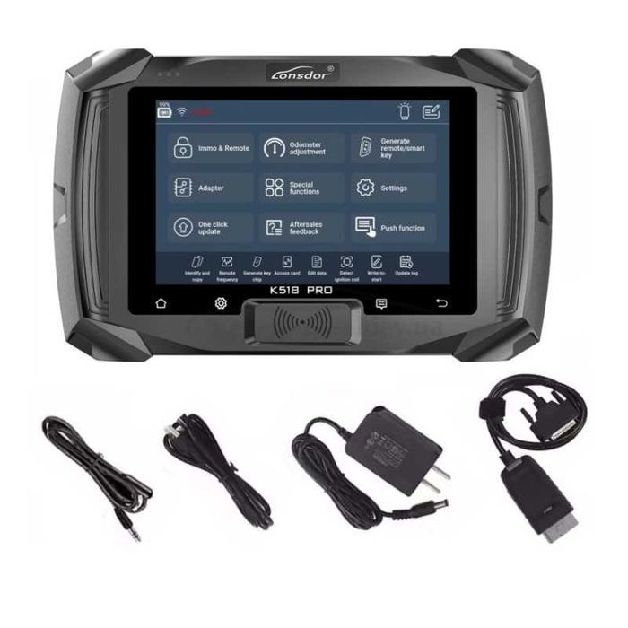 Программатор ключей Lonsdor K518 Pro Full Configuration с адаптерами
