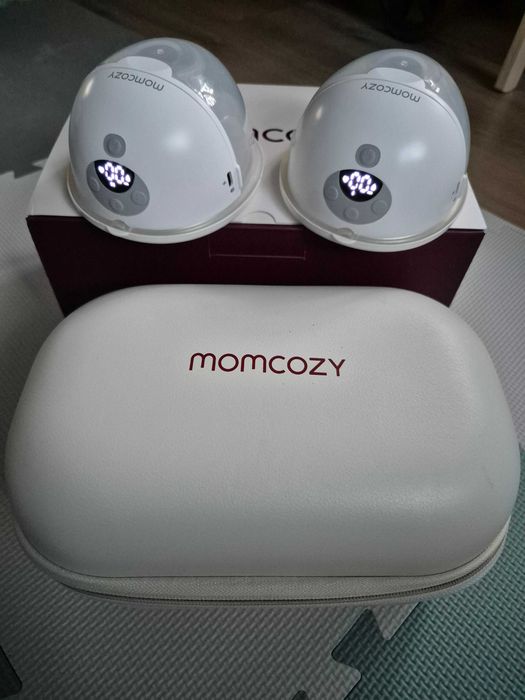 Laktator Momcozy M5 + akcesoria laktacyjne – zestaw