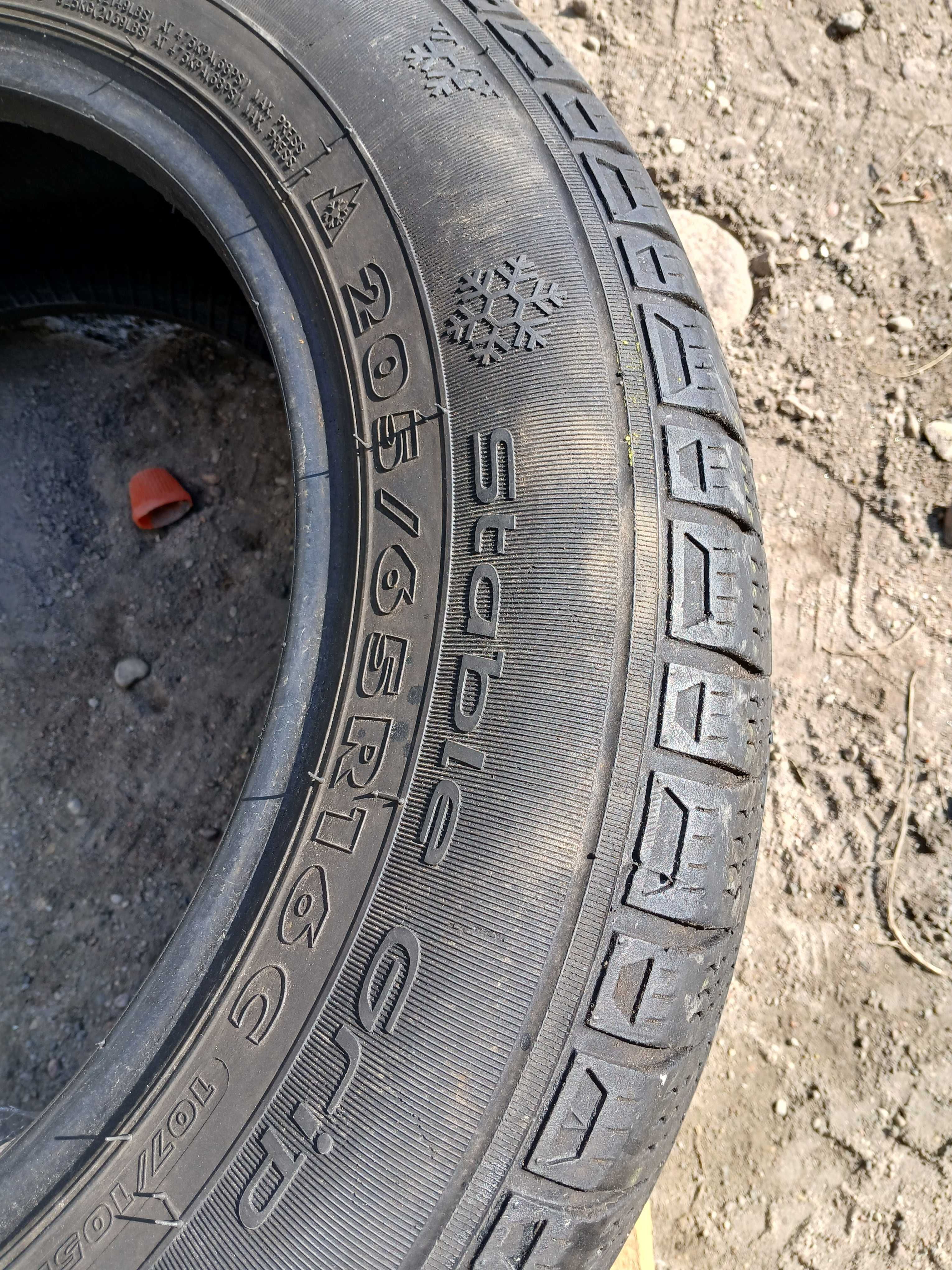 2x używane opony zimowe 205/65 R16C Sunfull Montaż GWARANCJA