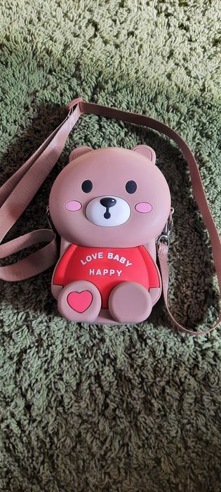 Дитячя ризинова сумочька.