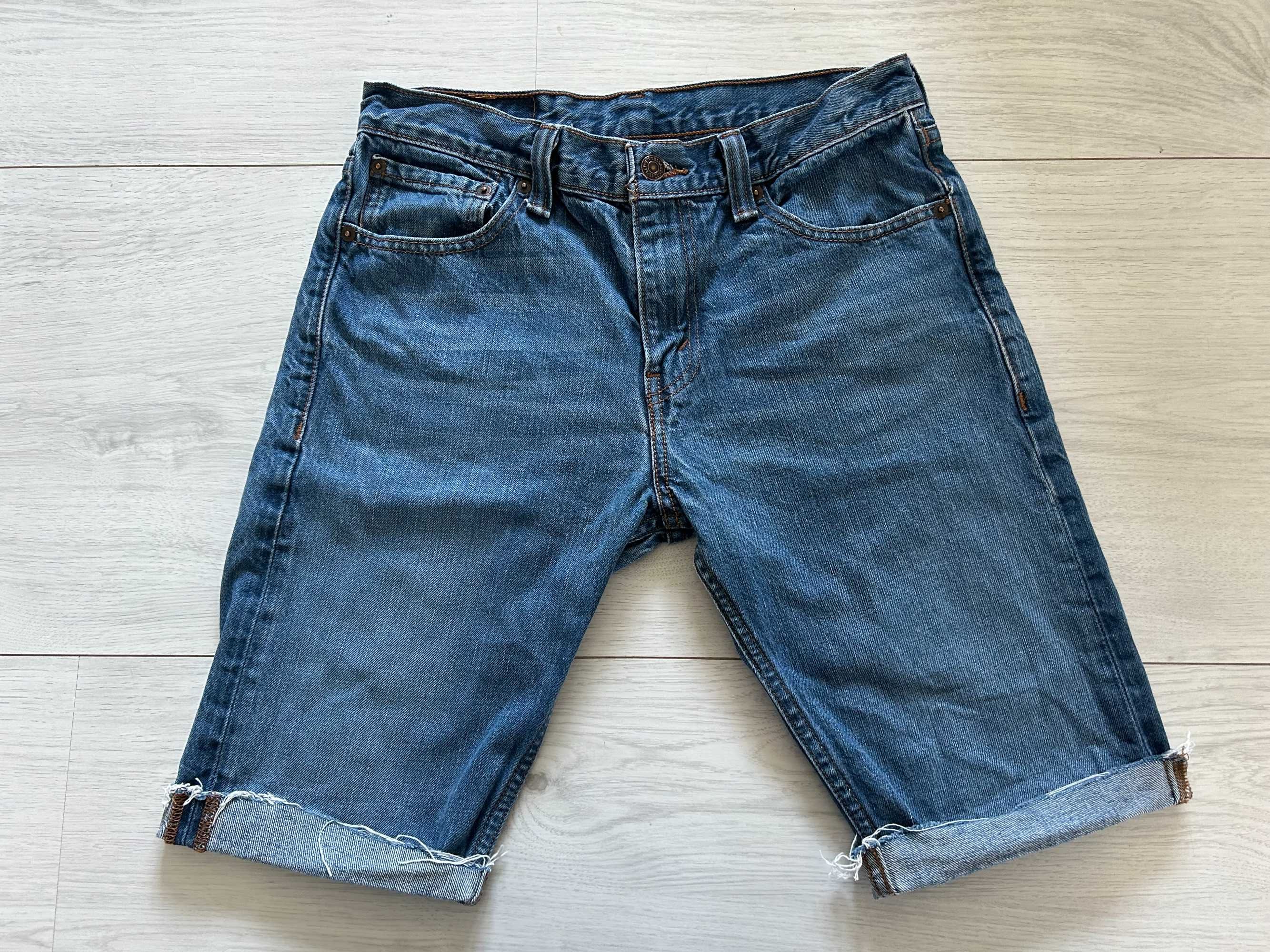 Krótkie spodenki Levis Strauss model 508 niebieskie