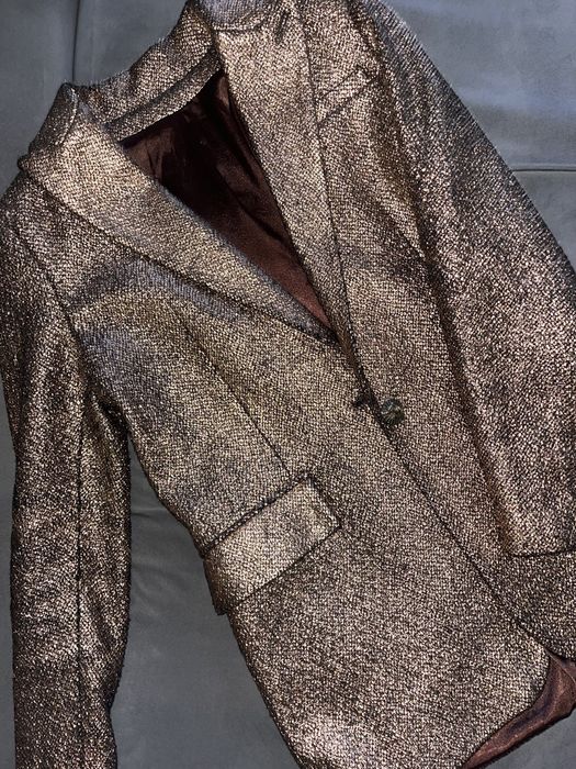 Піджак золотисто-бронзового кольору