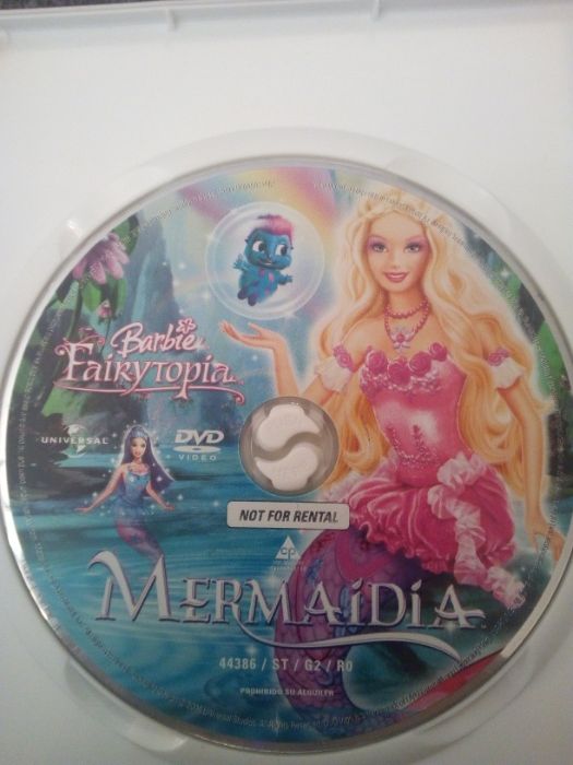 DVD Barbie Fairytopia Mermaidia