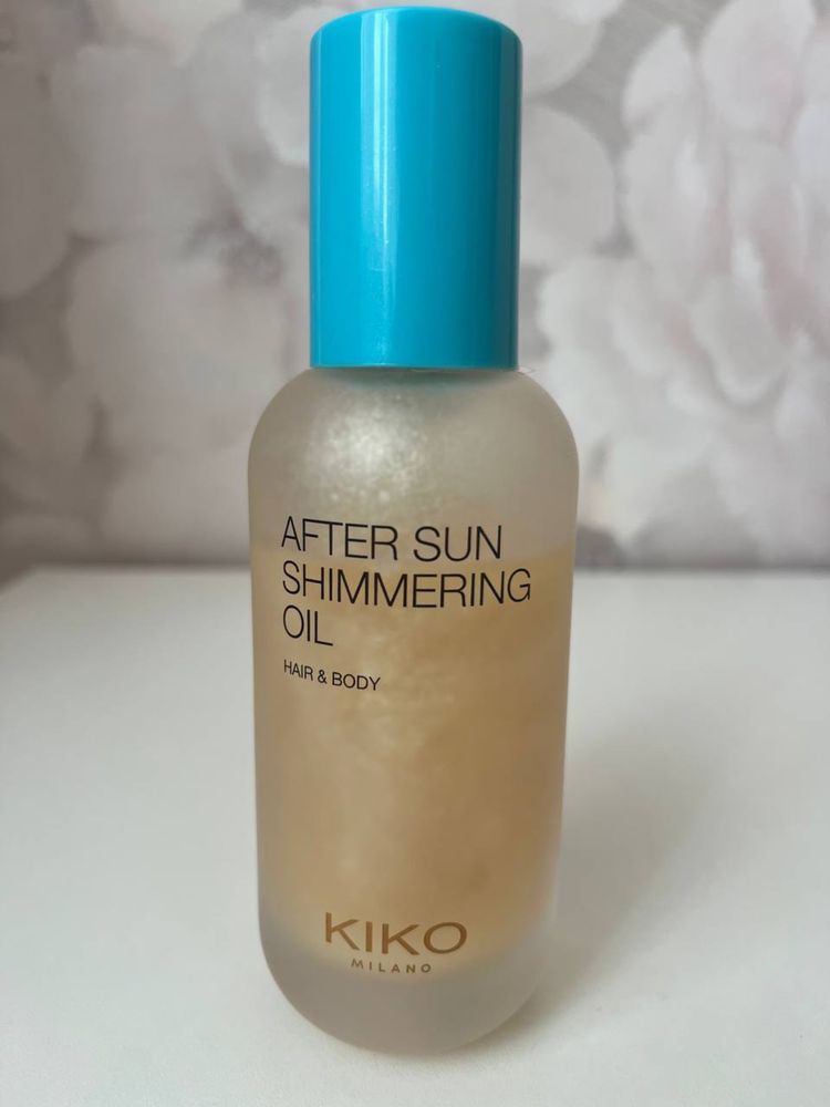 Масло с шимером kiko