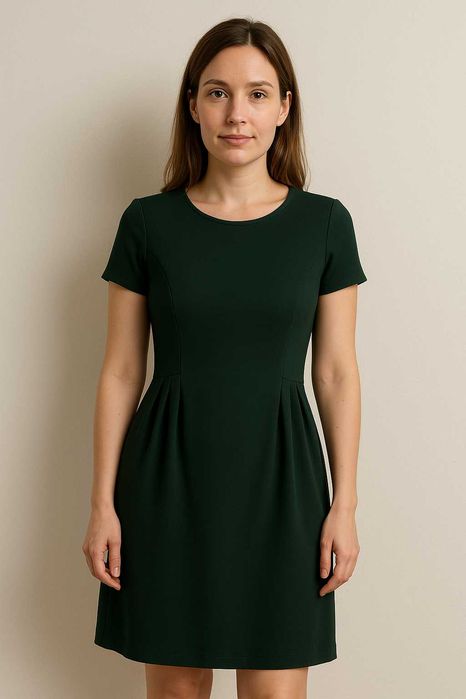 Elegancka sukienka butelkowa zieleń Reserved XS S 36