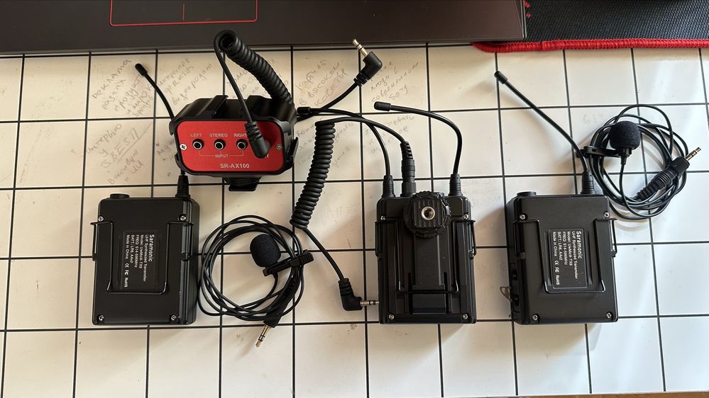 Zestaw mikrofonów bezprzewodowych Saramonic UwMic9 TX9 + RX9