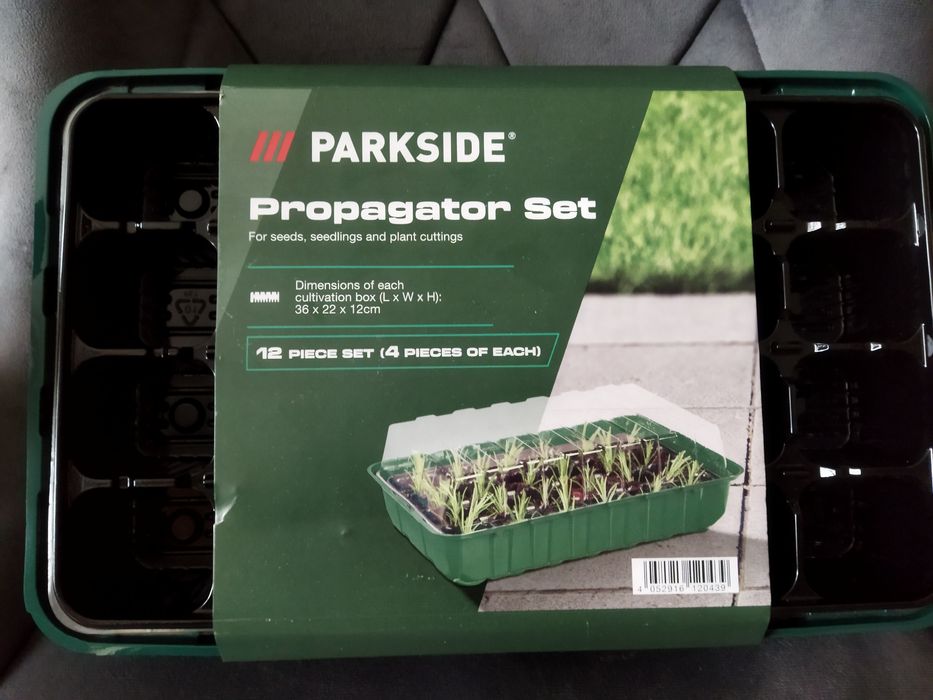 Parkside nowy zestaw skrzynek doniczek na sadzonki doniczka skrzynka k