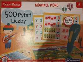 Mówiące pióro 500 pytań Liczby 5+