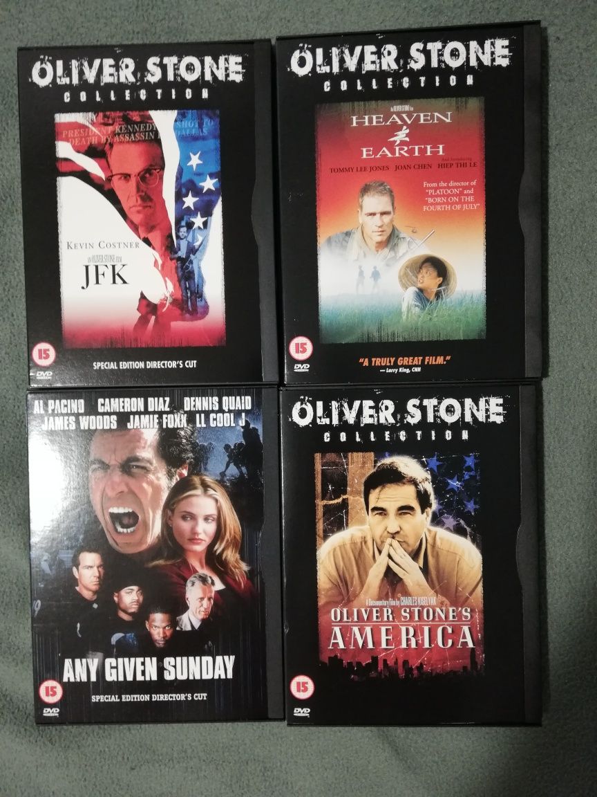 Pack Filmes de Oliver Stone em dvd - Ed. Especial (portes grátis)