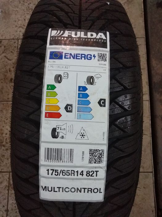Nowe opony wielosezonowe Fulda 175/65R14. MONTAŻ GRATIS !!!