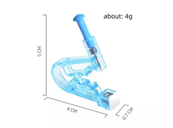 Пистолет для пирсинга ушей, безболезненно пробьете сами без посторонни